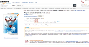 Angel Incarnate: One Birth Kindle Page